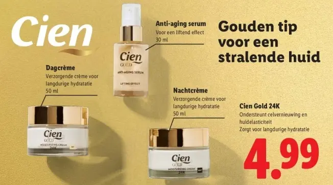 Aanbieding: Cien Gold 24K