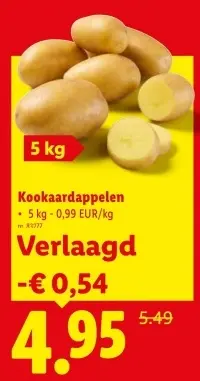 Promotie: Kookaardappelen