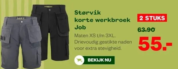 Aanbieding: Korte werkbroek Job