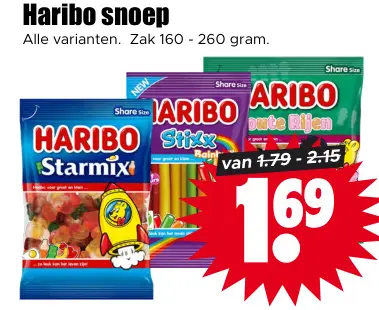 Aanbieding: Haribo snoep