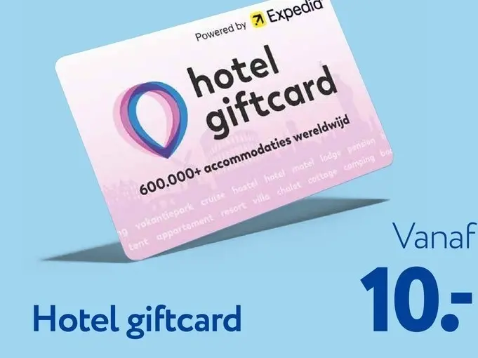 Aanbieding: Hotel giftcard