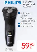 Aanbieding: PHILIPS Scheerapparaat X3021/00