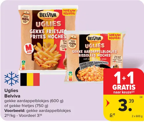 Promotie: Uglies gekke aardappelblokjes
