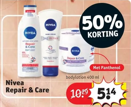Promotie: Repair & Care