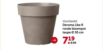 Aanbieding: Bloempot Like R rond