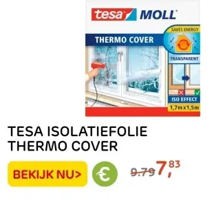 Aanbieding: TESA ISOLATIEFOLIE THERMO COVER