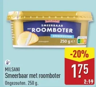 Aanbieding: Smeerbaar met roomboter
