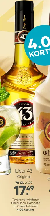 Aanbieding: Licor 43 Original