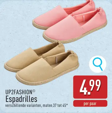 Promotie: Espadrilles