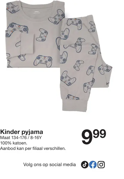 Aanbieding: Kinder pyjama