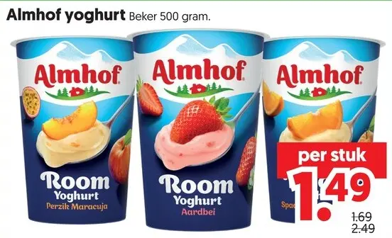Aanbieding: Yoghurt