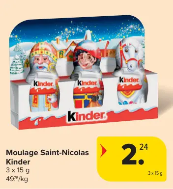Offre: Moulage Saint-Nicolas