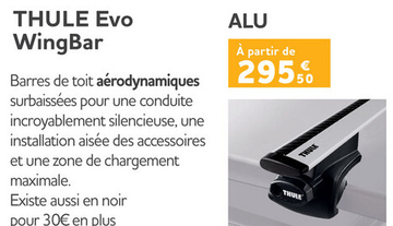 Offre: THULE Evo WingBar