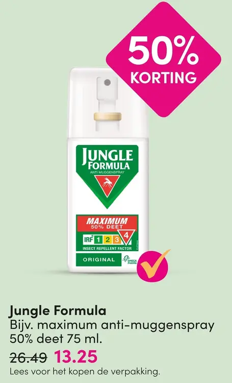 Aanbieding: Jungle Formula