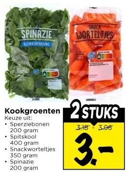 Aanbieding: Kookgroenten