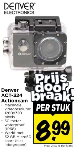 Aanbieding: ACT-324 Actioncam