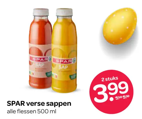 Aanbieding: Verse sappen