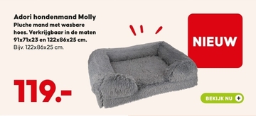 Aanbieding: Adori hondenmand Molly