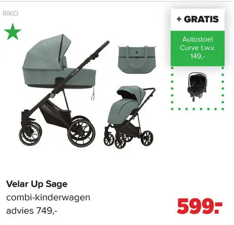 Promotie: Velar Up Sage