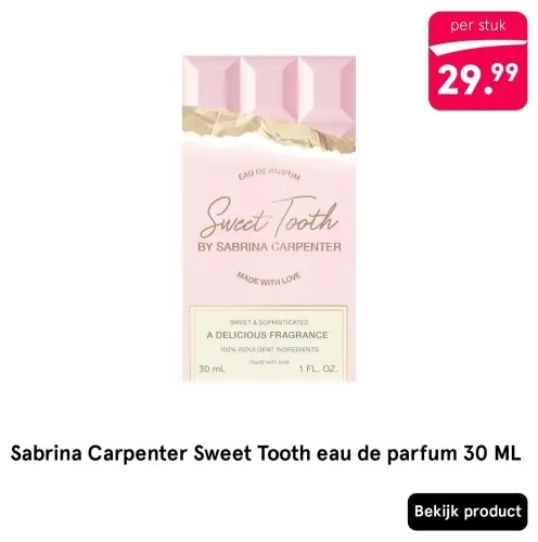Aanbieding: Sweet Tooth eau de parfum