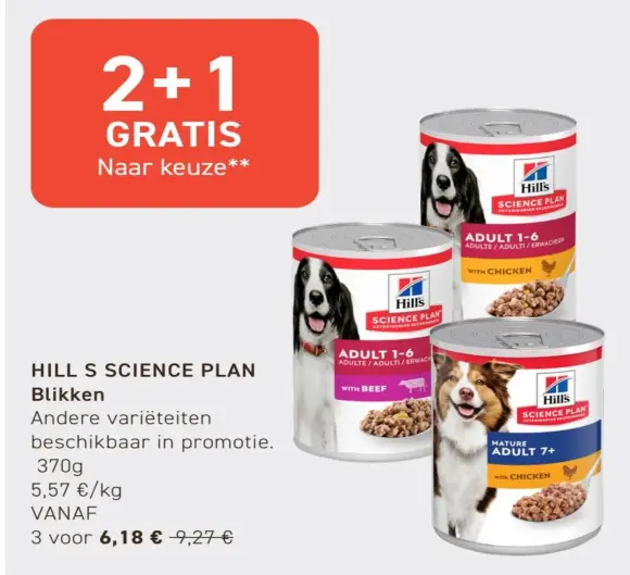Promotie: SCIENCE PLAN Blikken