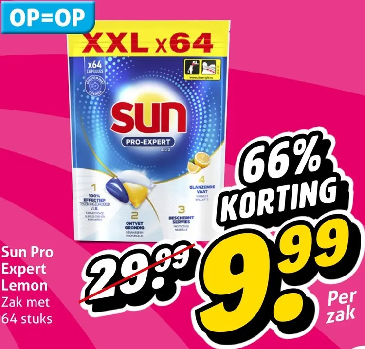 Aanbieding: Sun Pro Expert Lemon