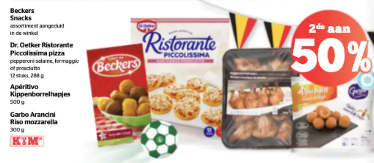 Promotie: Diverse diepvries snacks