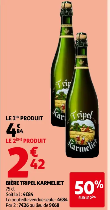Promotie: Bière tripel Karmeliet
