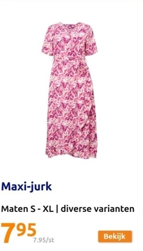 Aanbieding: Maxi-jurk