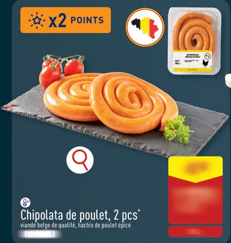 Offre: Chipolata de poulet