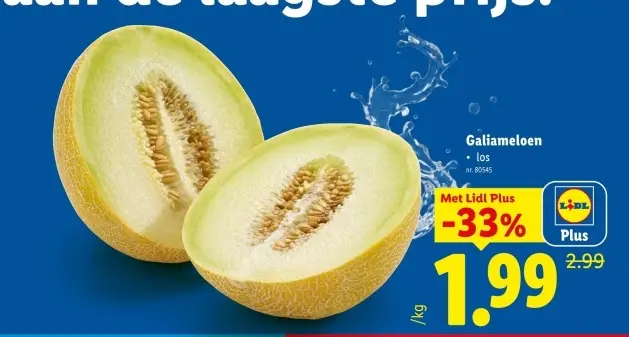 Promotie: Galiameloen