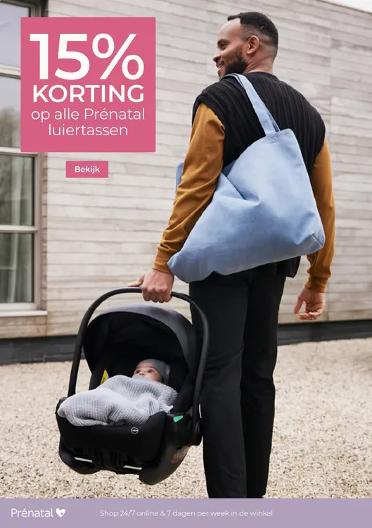 Aanbieding: Alle Prénatal luiertassen