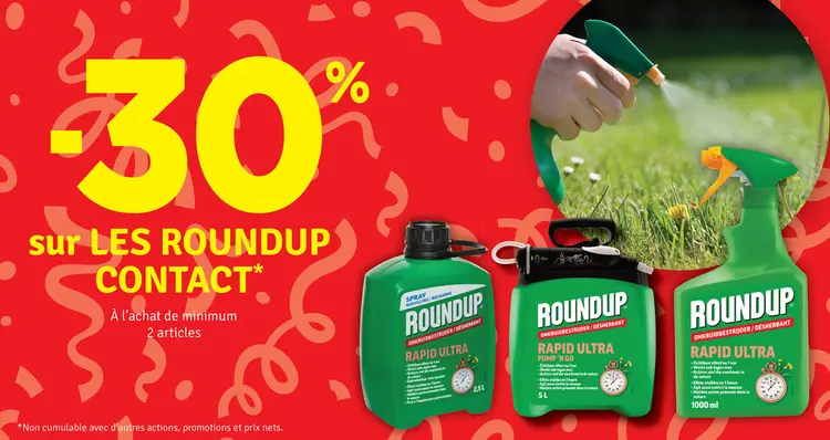 Offre: Roundup contact