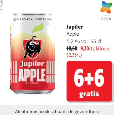 Promotie: Jupiler Apple