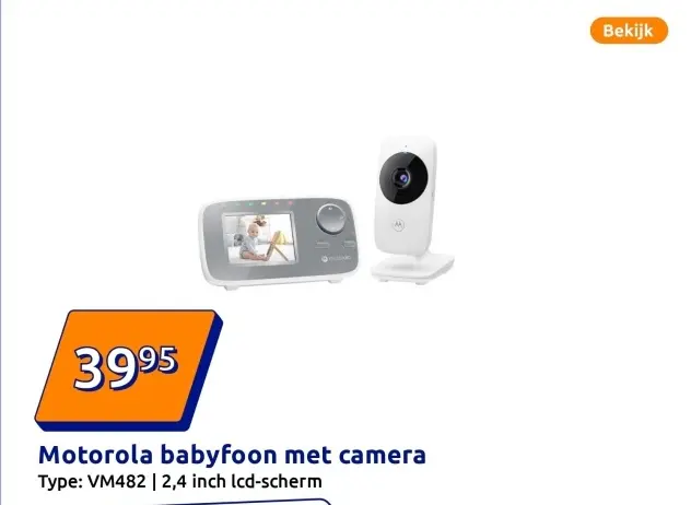Aanbieding: babyfoon met camera