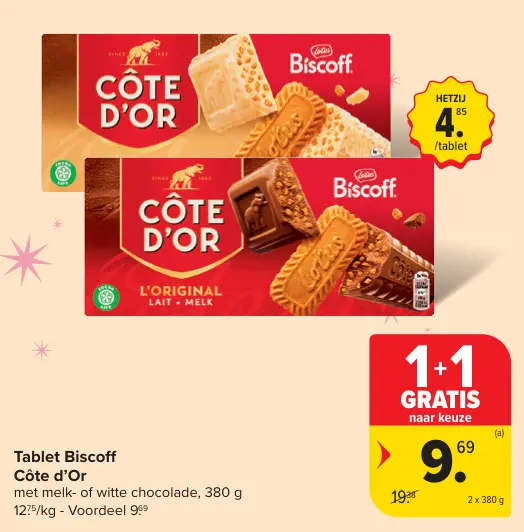 Aanbieding: Tablet Biscoff