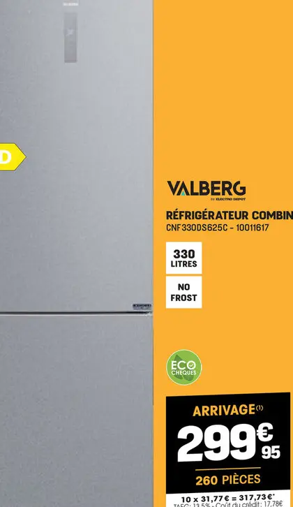 Offre: Réfrigérateur combin