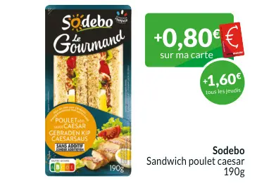 Offre: Sandwich poulet caesar