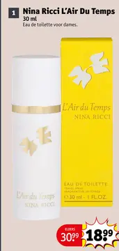 Aanbieding: Nina Ricci L'Air Du Temps