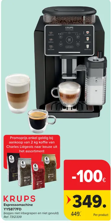 Promotie: Espressomachine