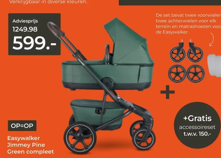 Aanbieding: Jimmey Pine Green compleet