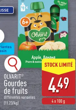 Offre: Gourdes de fruits