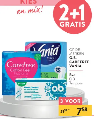 Promotie: Tampons
