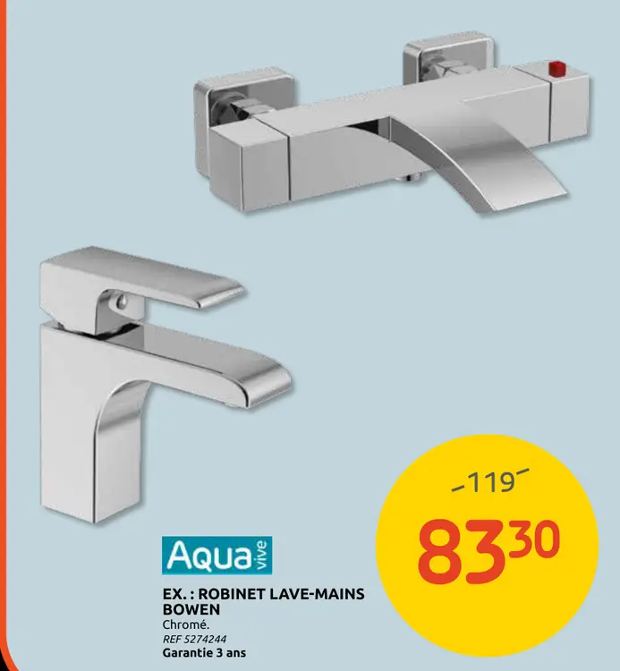 Offre: Robinet lave-mains bowen