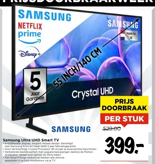 Aanbieding: Samsung Ultra UHD Smart TV