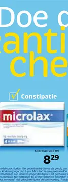 Aanbieding: Microlax