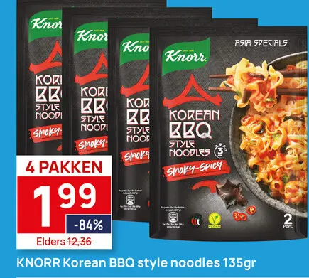 Aanbieding: Korean BBQ style noodles