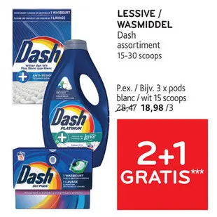 Offre: Lessive / wasmiddel