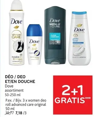 Offre: Déo / deo et/en douche