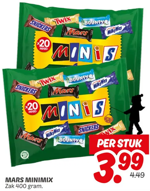 Aanbieding: Mars minimix